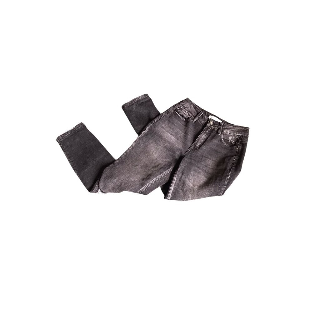 KanCan Black Distressed Skinny Jean - Picture 2 of 7